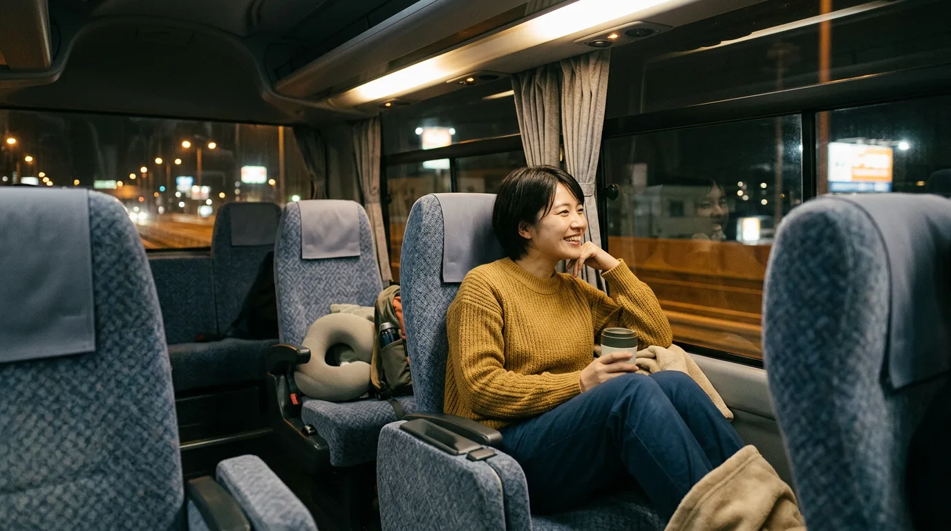 夜行バスの女性専用車とは?初めてでも安心して快適に乗るコツ